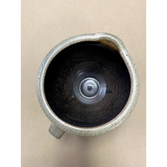 Vintage Maple City Pottery Salt Glazed Batter Bowl 1987 - Picture 4 of 11